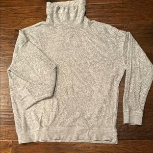 Cozy Gray Turtleneck Sweater
